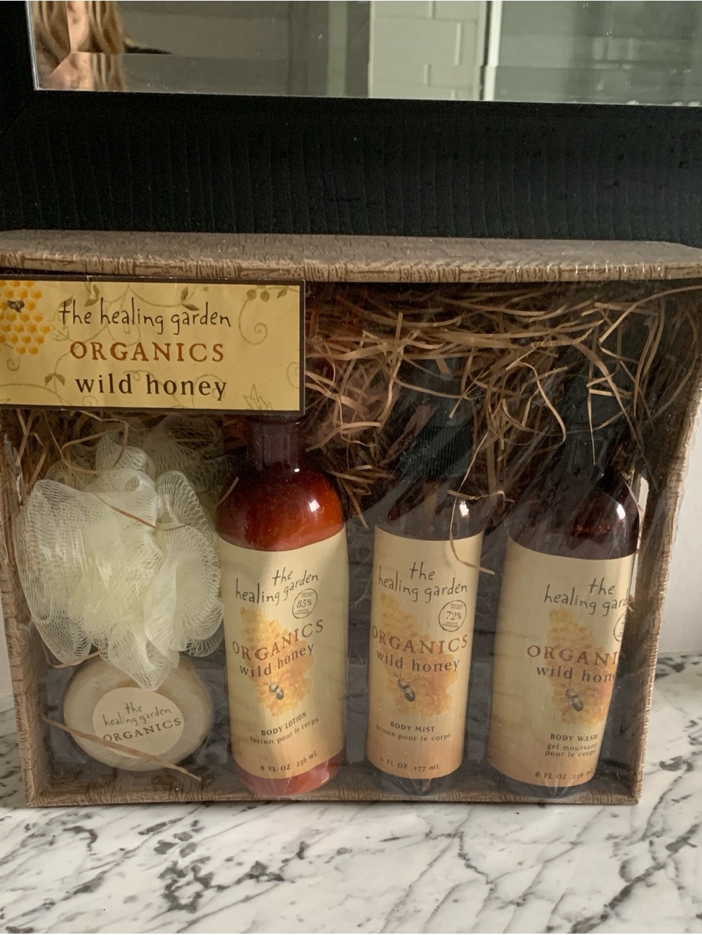 Organic Wild Honey Body Care Set